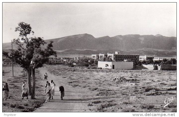 ALGERIE / ALGERIEN    Ain Sefra     Les Casernes vues du Ksar