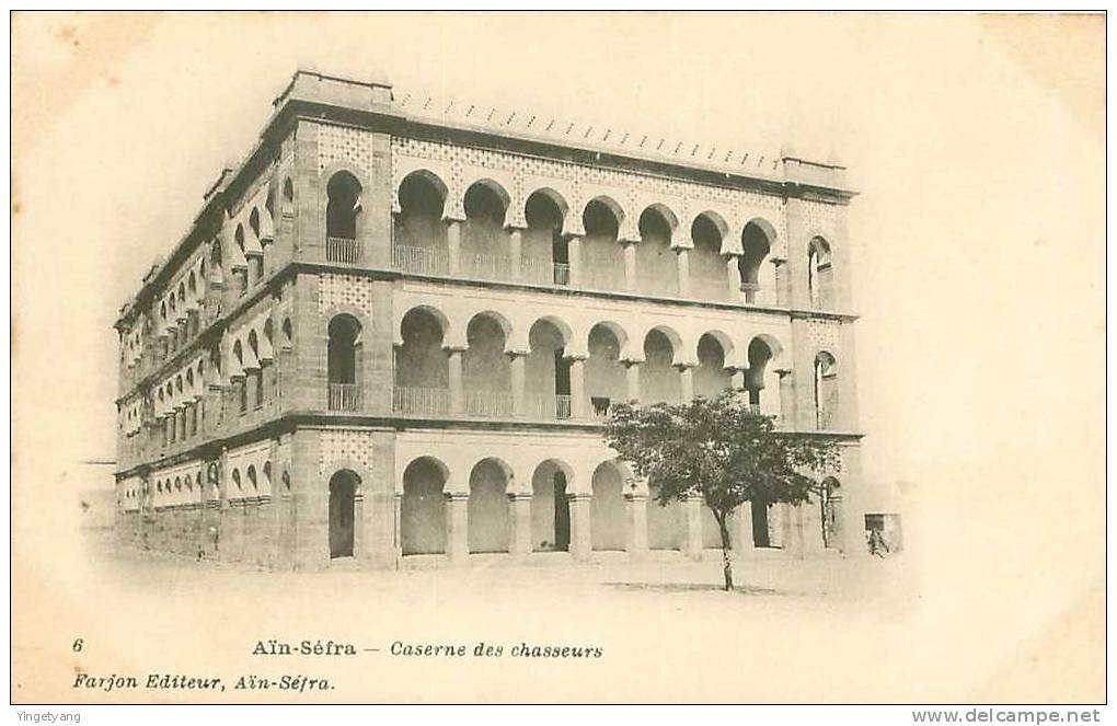 ALGERIE.AIN SEFRA.CASERNE DES CHASSEURS
