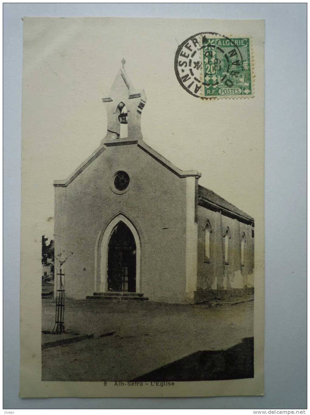 ALGERIE    AÏN-SEFRA  -  L'EGLISE