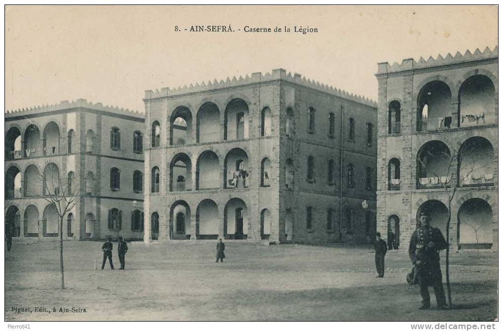 ALGÉRIE - AIN SEFRA - Caserne de la Légion