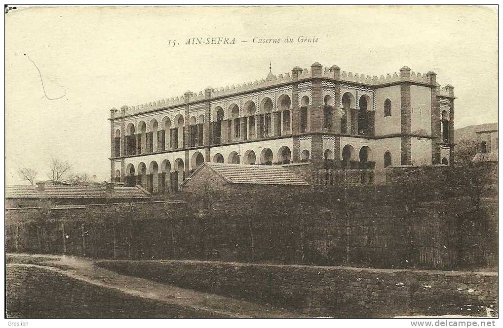 AIN-SEFRA  - CASERNE DU GENIE  N° 15