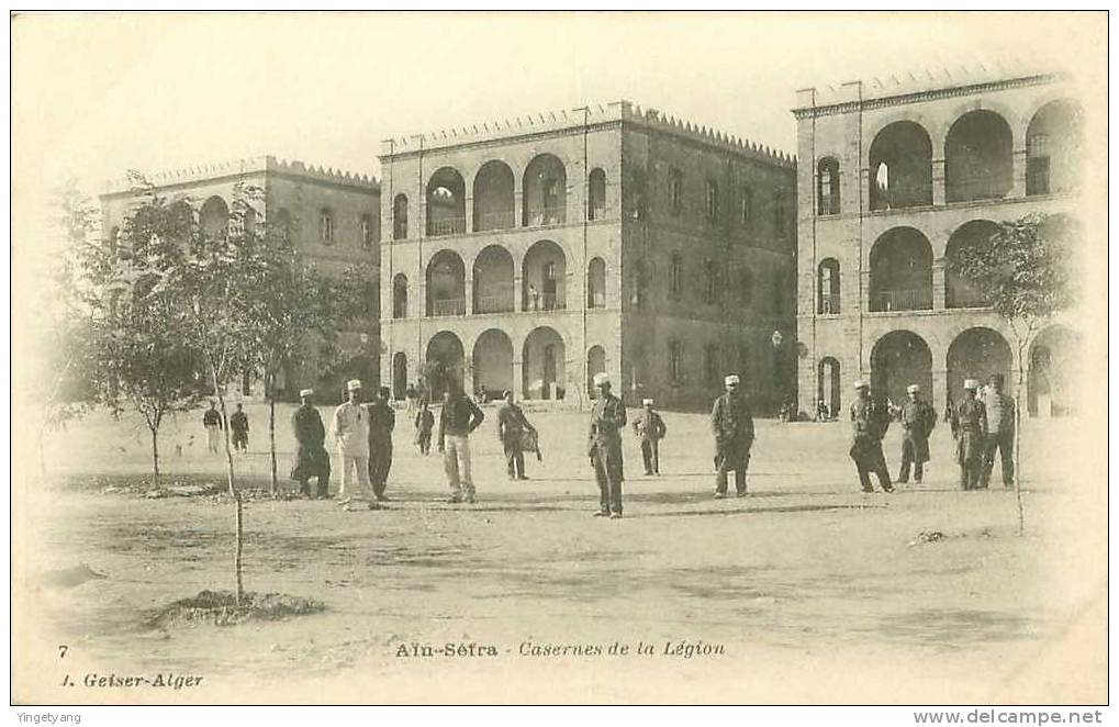 MILITAIRE.AIN SEFRA.CASERNES DE LA LEGION.LEGION