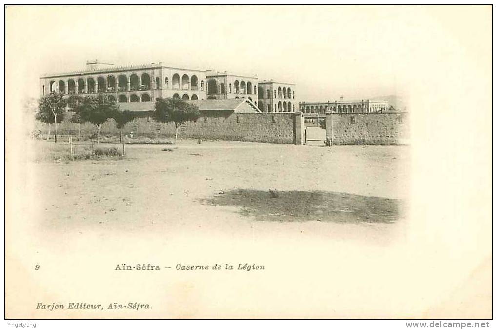 MILITAIRE.AIN SEFRA.CASERNE DE LA LEGION
