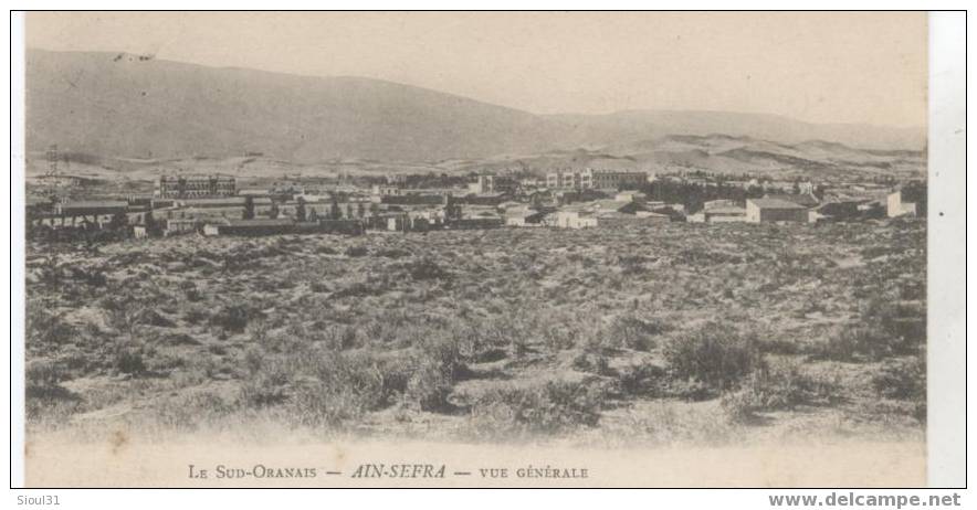 AIN SEFRA LE SUD ORANAIS  VUE GENERALE... SUPER ETAT