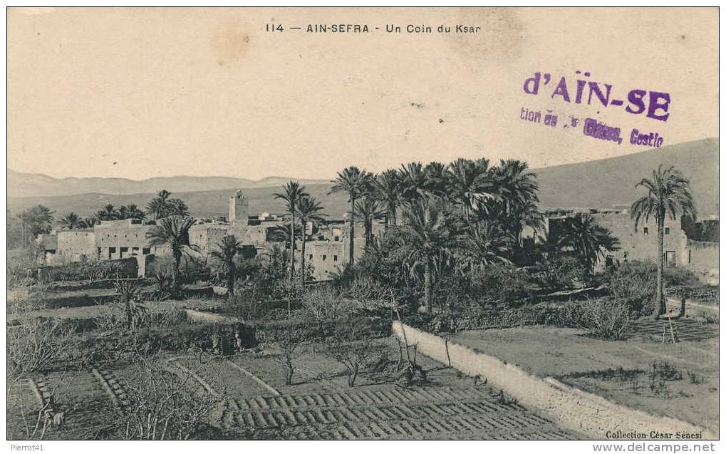 AIN-SEFRA - Un coin du Ksar