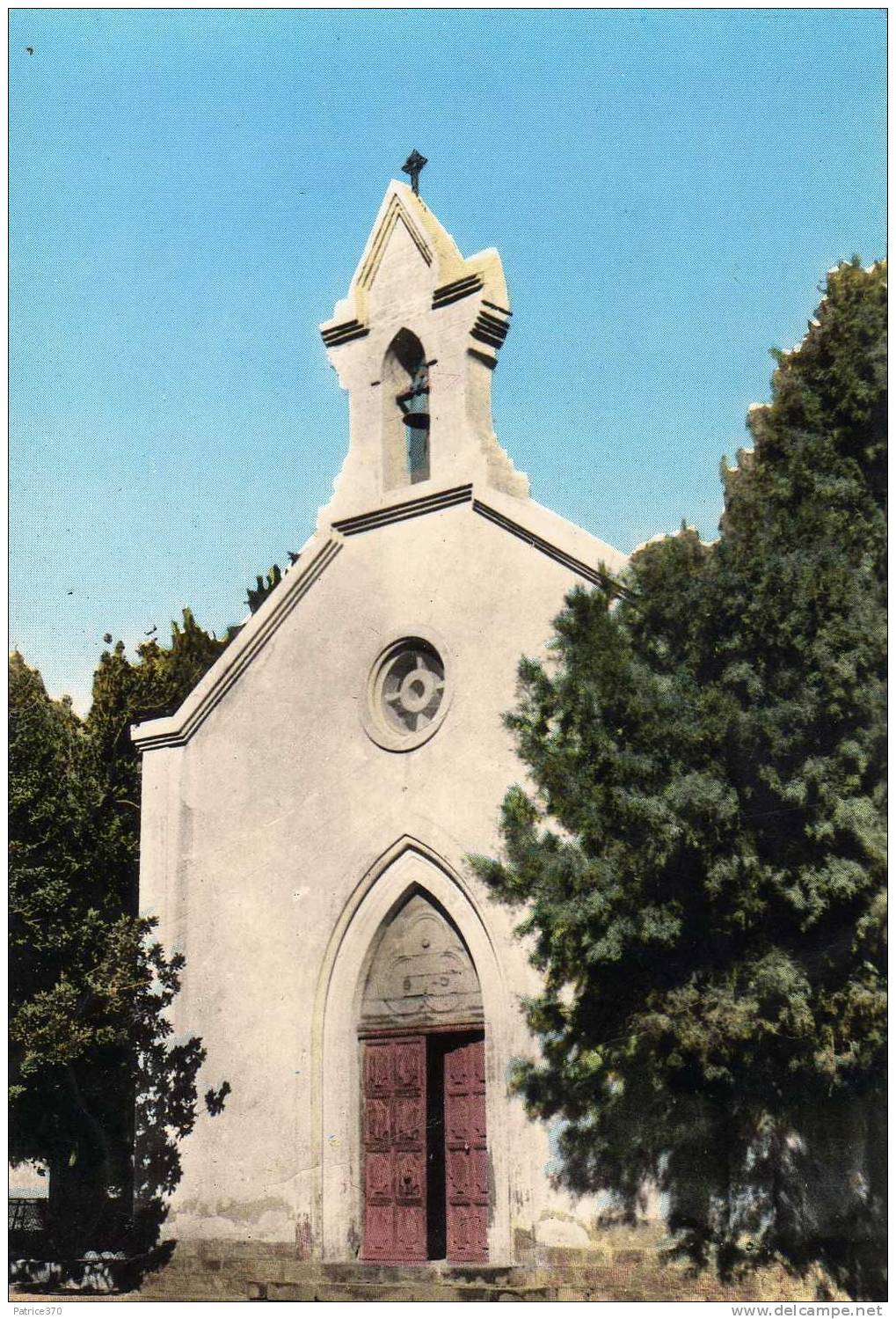 ALGERIE AIN SEFRA - L'église dans le Sud Oranais