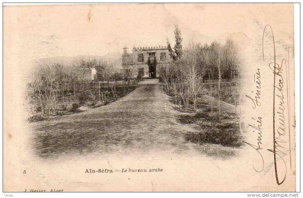 Aïn-Séfra. Le bureau arabe.