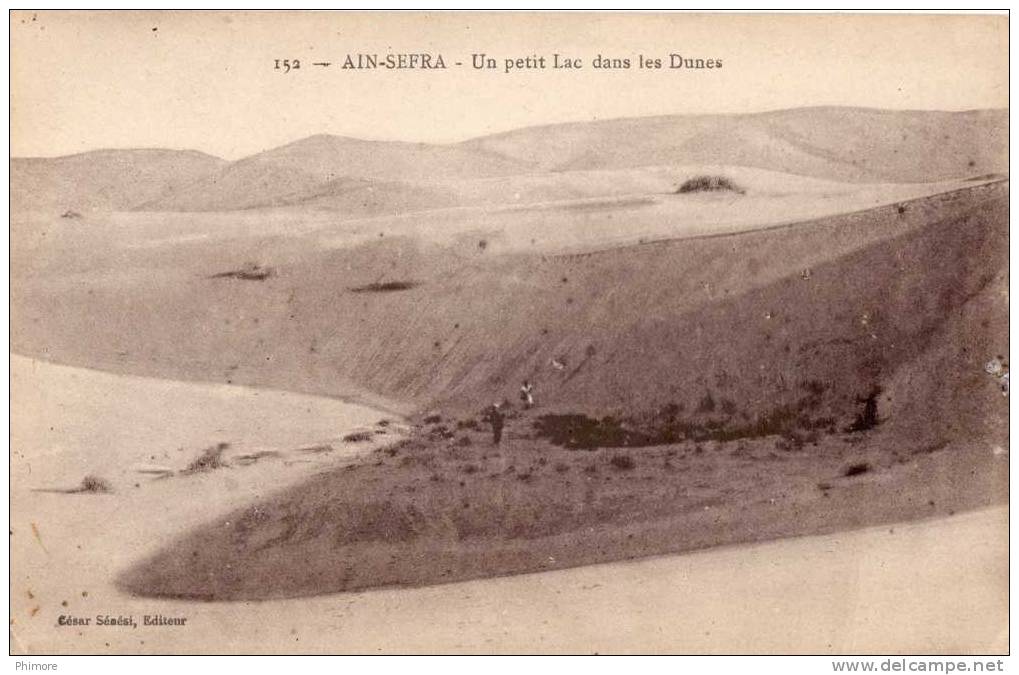 Ph-CPA Ain Sefra (Algérie) Un petit Lac dans les Dunes, petit format