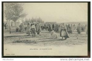 ALGERIE AIN-SEFRA /   Le marché arabe   /