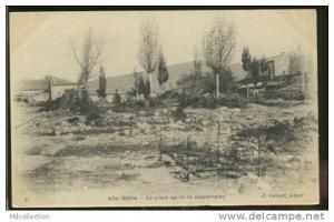 ALGERIE AIN-SEFRA /   La place après la catastrophe   /