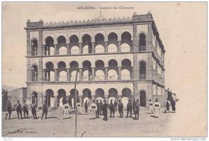 Ain Sefra.- (Algéeie)  Caserne des Chasseurs  - (belle animation)