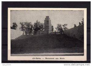 ALGERIE Ain Sefra Monument aux Morts, ed ?, 1958