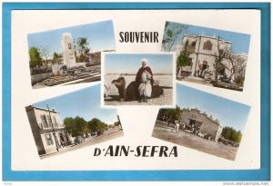 CPSM 9X14 .  SOUVENIR D' AIN SEFRA    . MULTIVUES