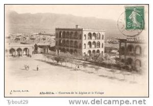 CPA. Algérie. Ain Sefra. Casernes de la Légion et le Village. Légion étrangère
