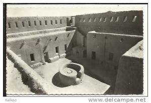 CPSM ( Tamanrasset , Interieur du Bordj )