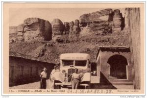 CPA ALGERIE Tamanrasset 1938 ligne du HOGGAR autocar RENAULT