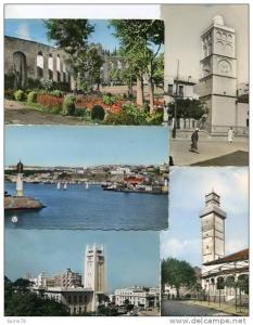 LOT de 27 CPA / CPSM  - ALGERIE - TAMANRASSET - MOSTAGANEN - MEDEA - BOUGIE - COLOMB BECHARD - et autres - ttes Scannées