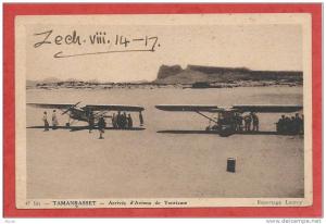 Algérie - TAMANRASSET - Arrivée d' Avions de Tourisme