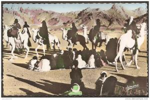 TAMANRASSET (algerie) danse des chameaux  (bon etat)