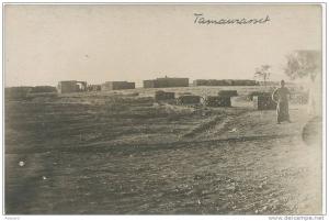 Tamanrasset Hoggar Carte Photo Real Photo