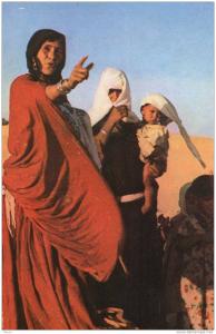14795     Algeria,  Tamanrasset,  Femmes  Targuia,  NV  (scritta)