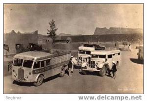 TAMANRASSET  HOTEL DE L AMENOKAL ET MONT ADDRIANE LIGNE D AUTOBUS DU HOGGAR