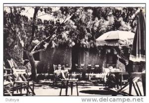 Tamanrasset (Hoggar) - Terrasse de l´Hôtel Amenoukal   Chr