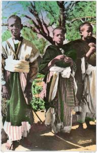 Scènes et Types  Enfants de Tamanrasset. (Cliché du Gt. Général de l'Algérie)