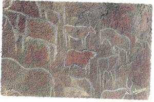 TAMANRASSET-  348 -  MARQUE TOUAREGS  -  1968 - PREHISTOIRE