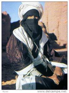 Sur le Plateau du Tassili , Djebril celebre guide