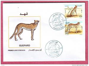 Algérie - 2005 - FDC Guépard du Tassili.