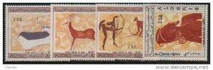 Algerie - 1967 Rock Painting-Peintures Rupestres-Felsmalerei (Tassili) **