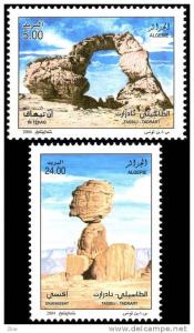Algerien Nr. 1380/1 Sahara Tassili Geologie Felsenbogen rocks