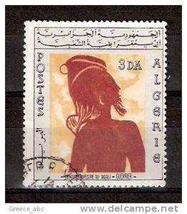Algeria 1967  / Mi 470 - Warrior , from the Tassili rock paintings N'Ajjer - used (o)