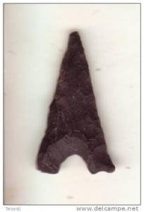 Pointe de Flèche en Silex du Paléolithique. Désert du Tassili