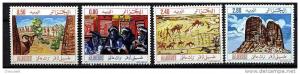 Rep. Algérie ** n° 794 à 797 - Patrimoine mondial de Tassili