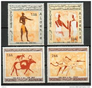 Dessins rupestres de Tassili YT 414-417**