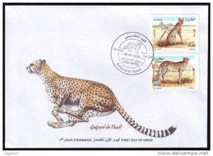 ALGERIE - 2005 - FDC - Guépard du Tassili