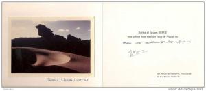 Carte de Voeux 1969  TASSILI  (Sahara)  Belle Photo oct 1968