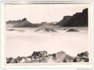 Photographie aérienne originale - Algérie - CONTREFORTS DU TASSILI