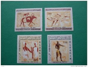 ALGERIE. PEINTURES RUPESTRES DU TASSILI AU SAHARA. Série1