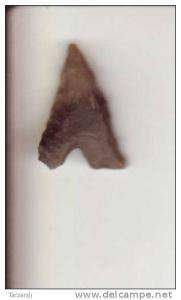 Pointe de Flèche en Silex du Paléolithique. Désert du Tassili