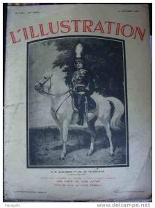 L´ILLUSTRATION 4780 ROI ALEXANDRE/ L BARTHOU/ TASSILI DES AJJER/ AVION VICTORIA/ COUPE AMERICA/ GRENOBLE