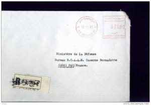 Etude   Lettres recommandées Algérie   -  B.B. ARRERIDJ - 1997 -