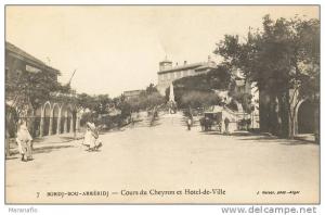 BORDJ-BOU-ARRERIDJ. Cours du Cheyron et Hôtel de ville