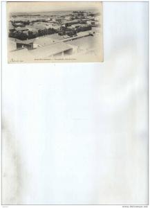 CP BORDJ BOU ARRERIDJ VUE PARTIELLE COTE DE LA GARE  EN 1909