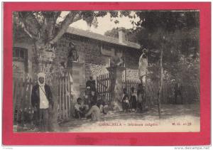 KHENCHELA - Infirmerie indigène - (CPA en TBE)
