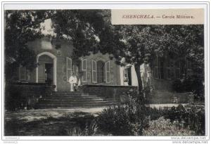 CPA  ALGERIE    KHENCHELA  cercle militaire