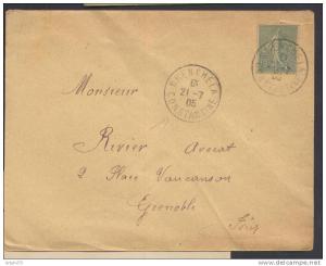 46240 Q - FRANCE 130 cad KHENCHELA 7 1905 TB