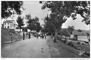 AFRIQUE. ALGERIE. KHENCHELA. Vue sur La Route d'Ain Beida. Carte Dentelée.